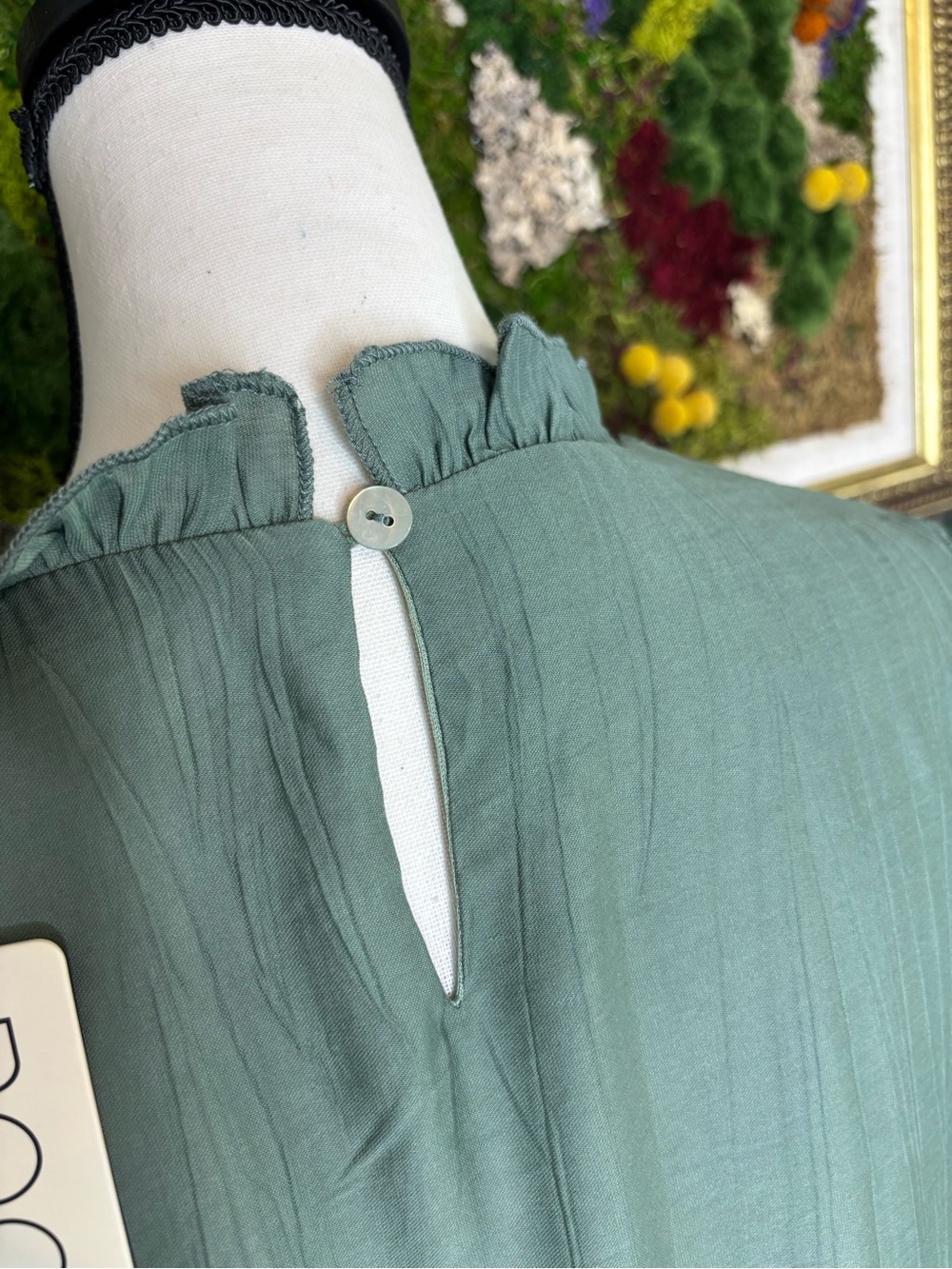 NWT Roolee Smocked Long Sleeved Top - Picture 8 of 12
